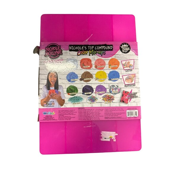 Nichole Jacklyne Scented Top Compound Color Mix-Ups Kit With Storage Case - Picture 3 of 4